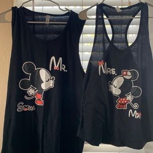 Mickey and Minnie Matching Tank Tops